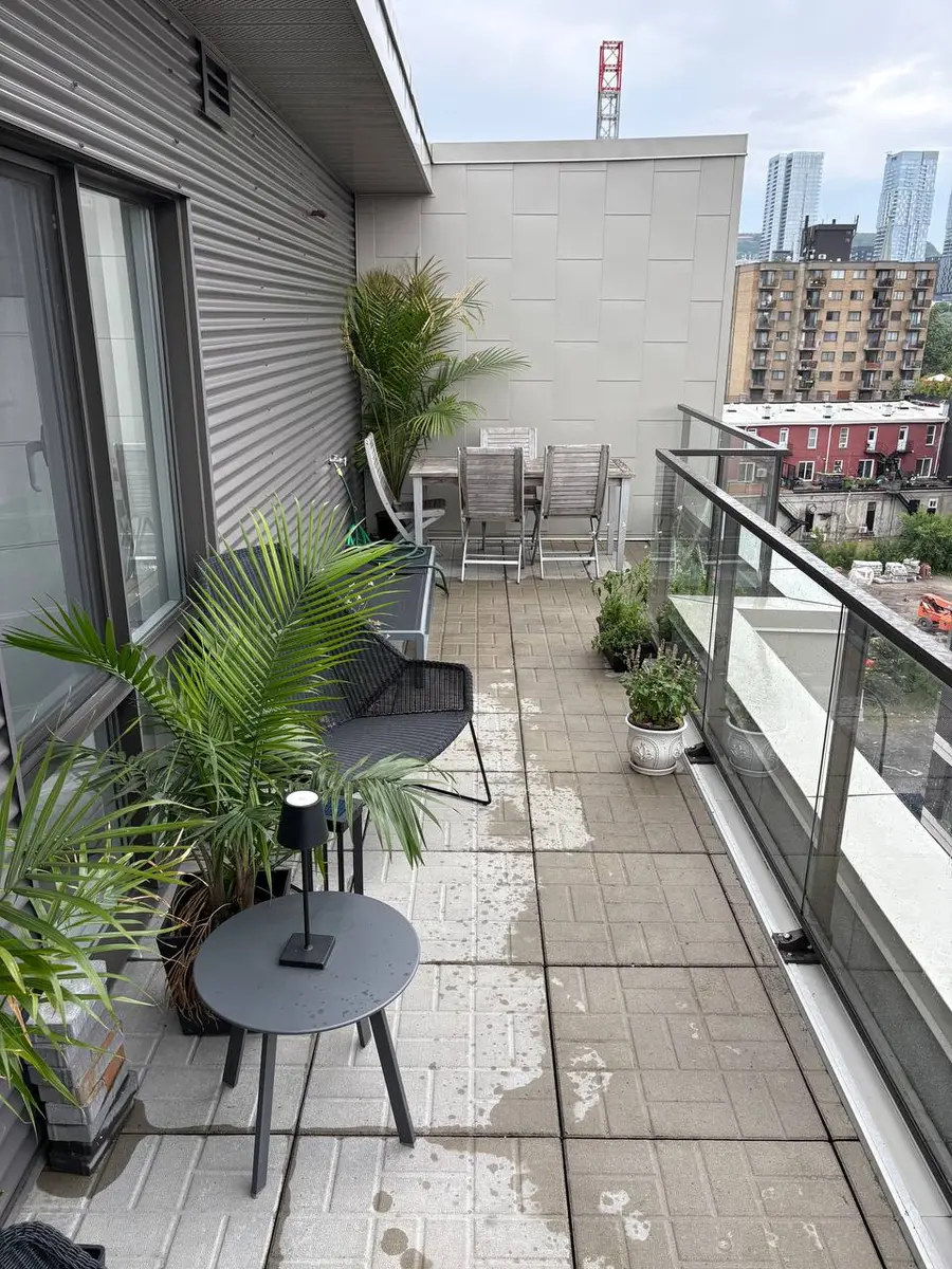 Terrasse après le nettoyage Premium